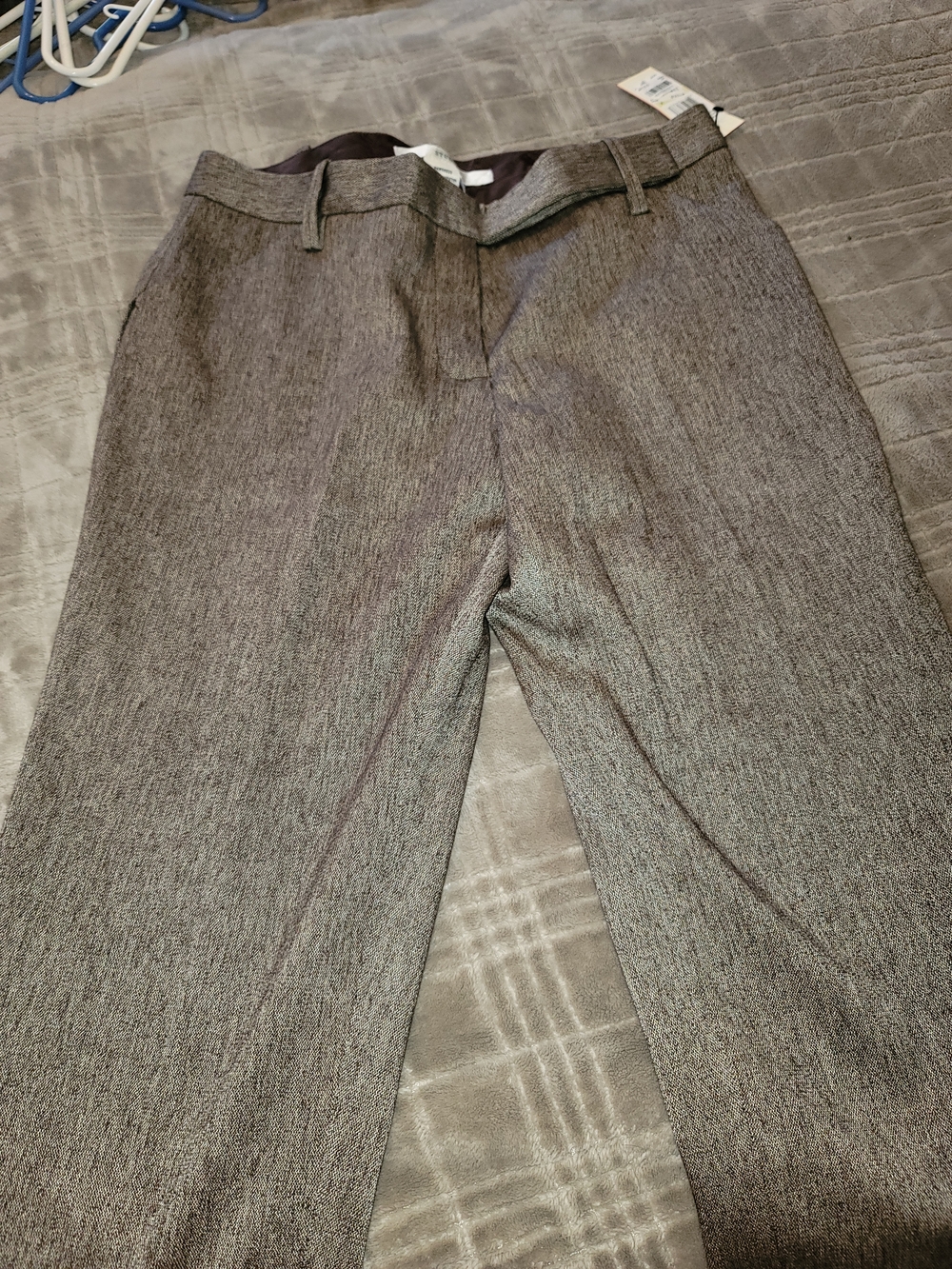 Womans's Dress Pants in Heather Gray
